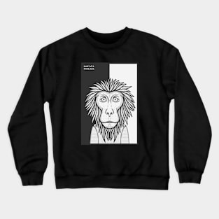 Japanese Macaque Monkey Crewneck Sweatshirt